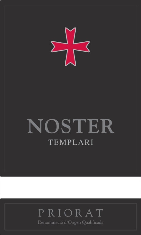 La Perla del Priorat Noster Templari 2007 Front Label