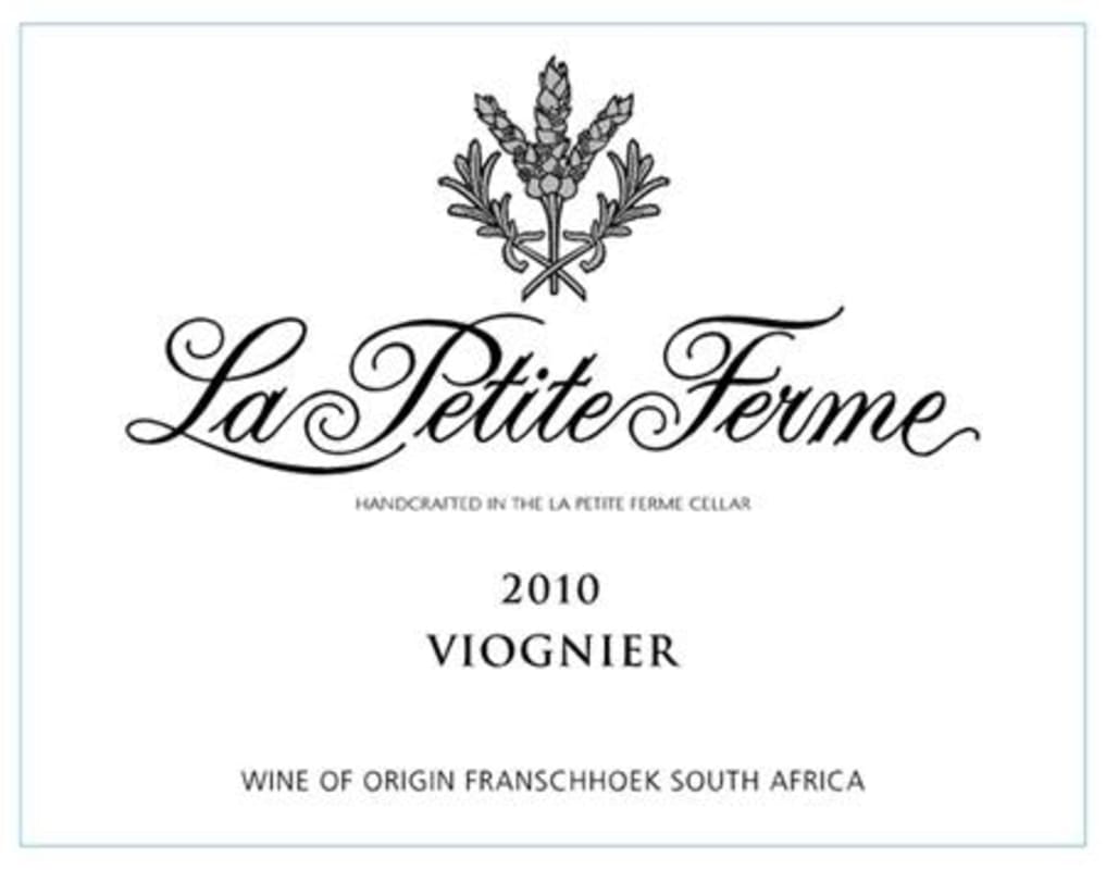 La Petite Ferme Viognier 2010 Front Label