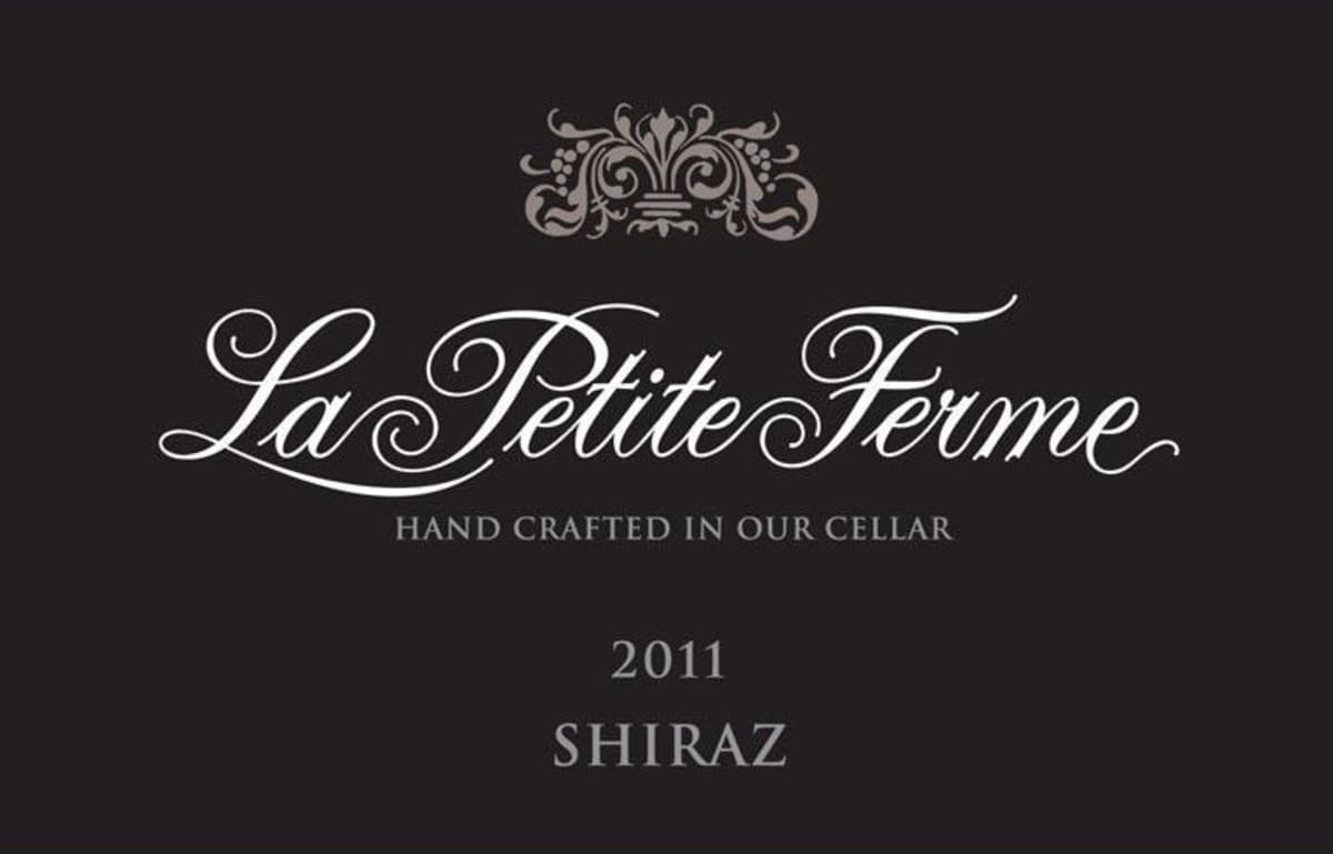 La Petite Ferme Shiraz 2011 Front Label