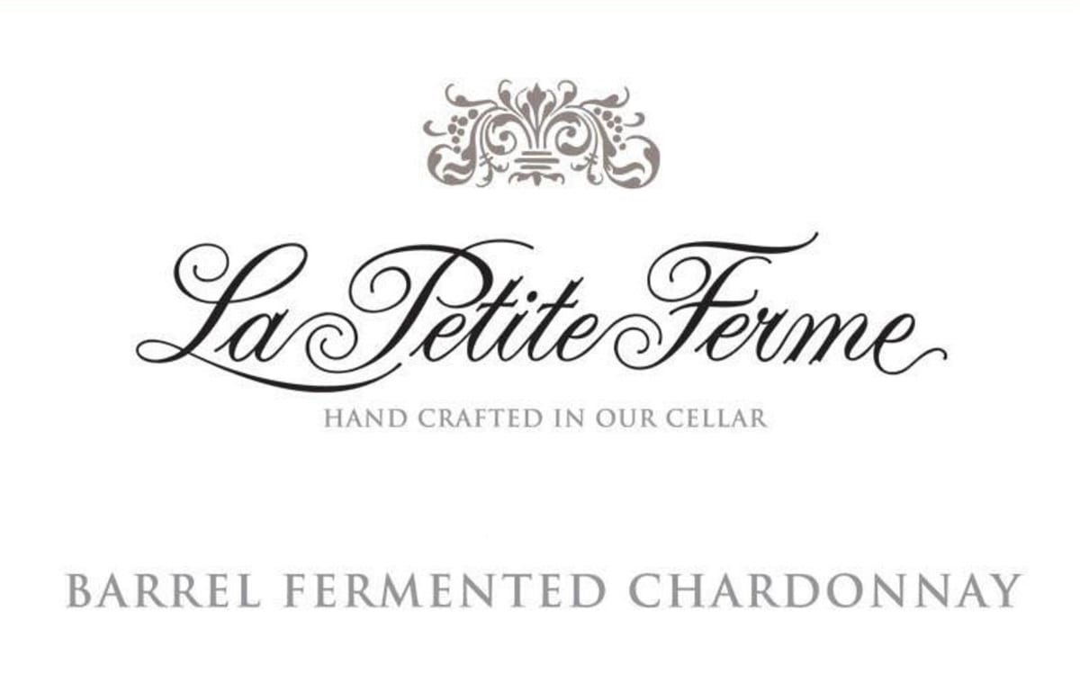 La Petite Ferme Chardonnay 2012 Front Label