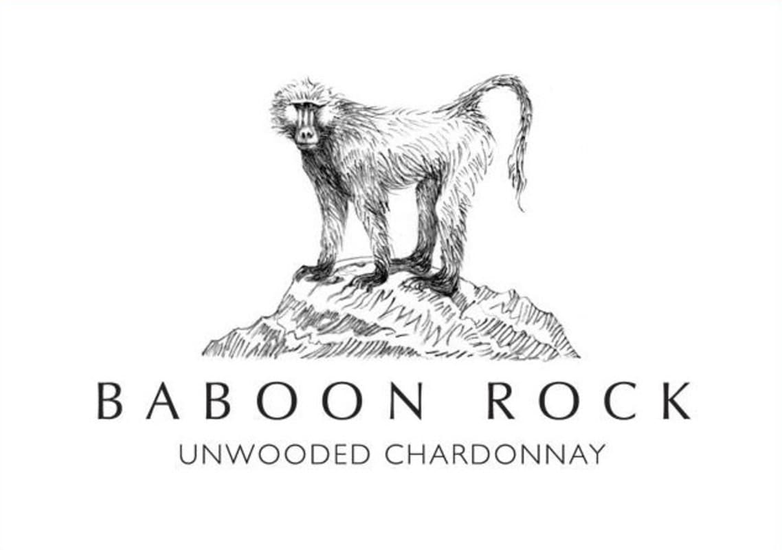 La Petite Ferme Baboon Rock Unwooded Chardonnay 2015 Front Label