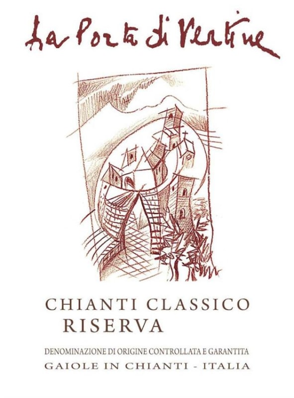 La Porta di Vertine Chianti Classico Riserva 2010 Front Label