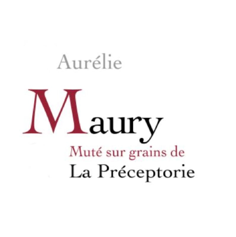 La Preceptorie Maury Aurelie 2010 Front Label