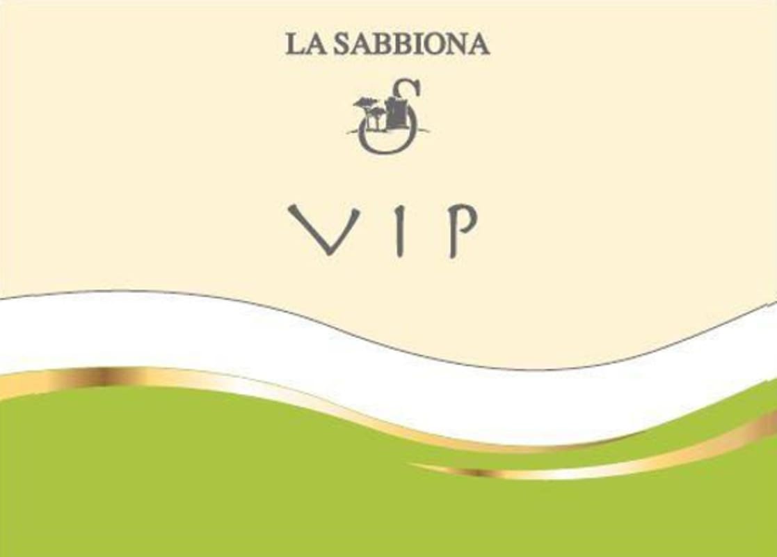 La Sabbiona Ravenna VIP Famoso 2015 Front Label