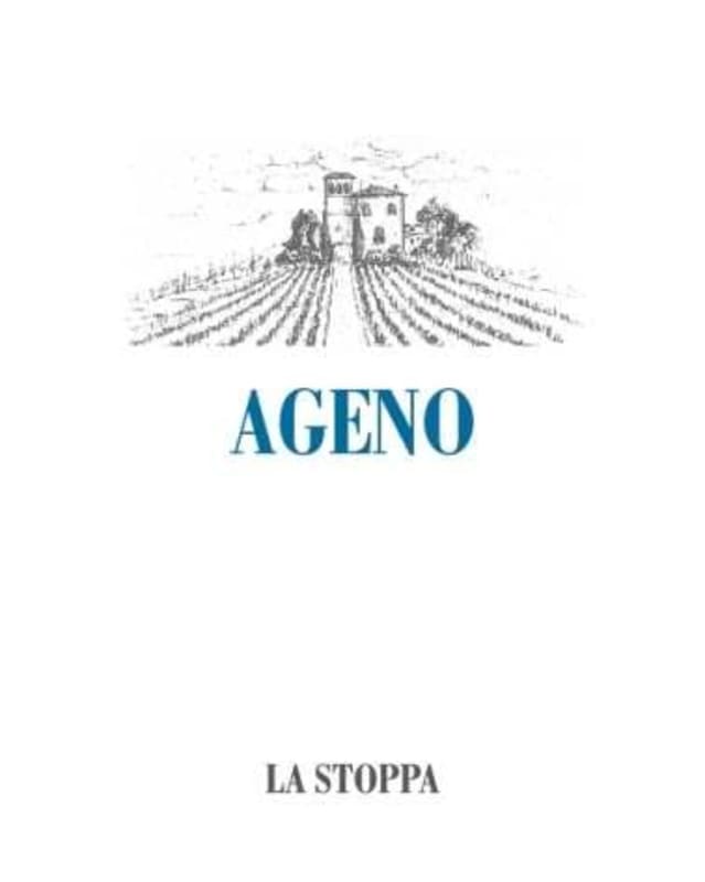 La Stoppa Emilia Ageno Bianco 2009 Front Label