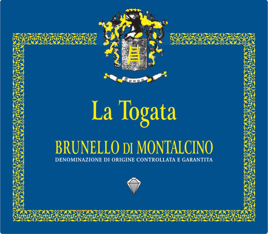 La Togata Winery Brunello di Montalcino 2004 Front Label