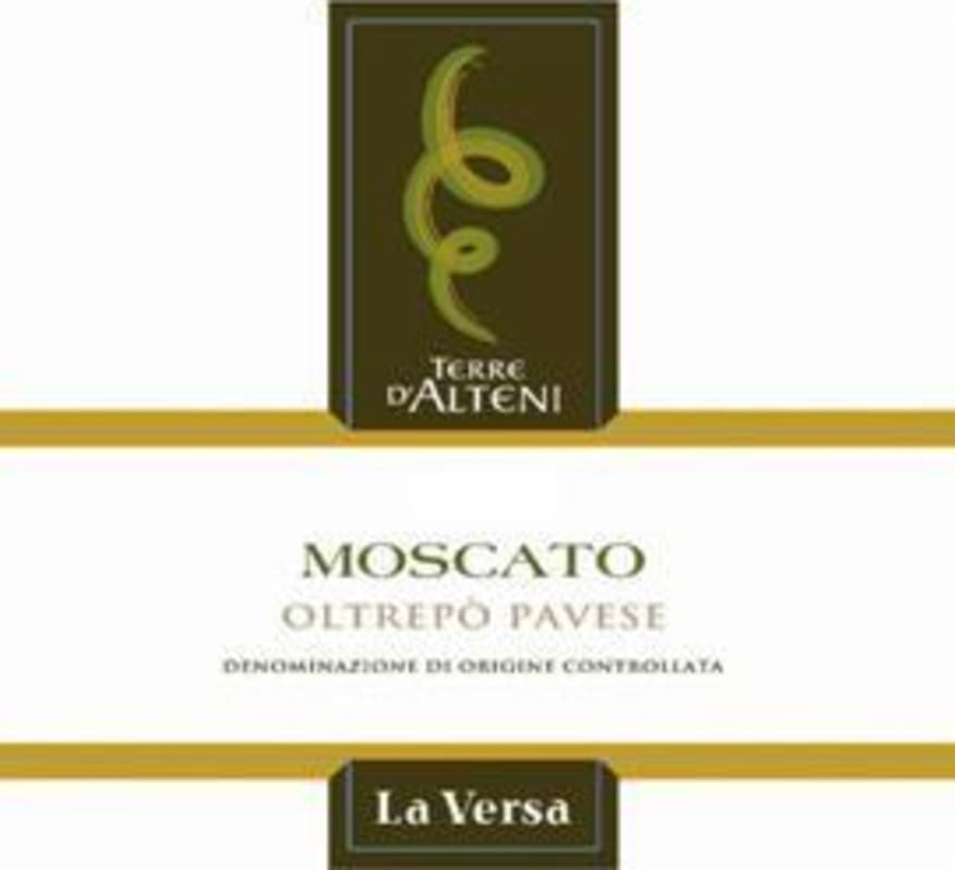 La Versa Oltrepo Pavese Terre d'Alteni Moscato 2011 Front Label
