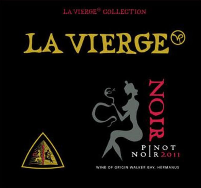 La Vierge La Vierge Noir Pinot Noir 2011 Front Label