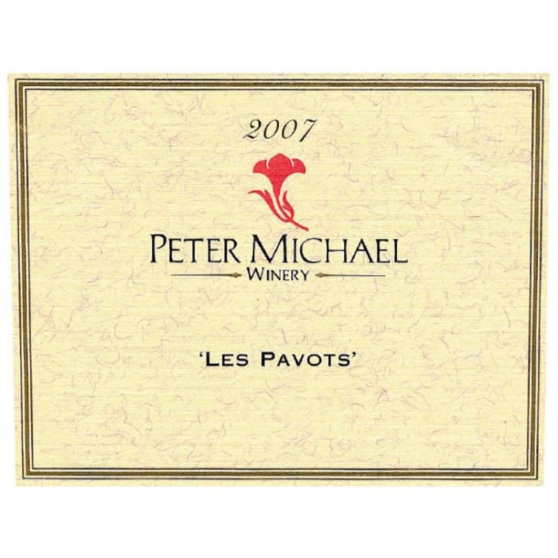 Peter Michael Les Pavots (1.5 Liter Magnum) 2007 Front Label
