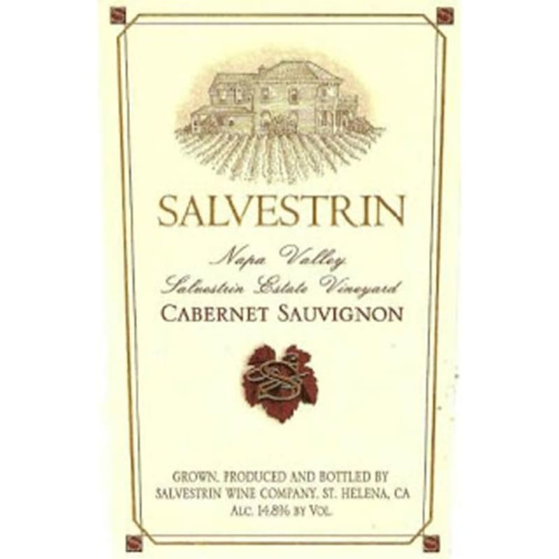 Salvestrin Napa Valley Cabernet Sauvignon 2005 Front Label