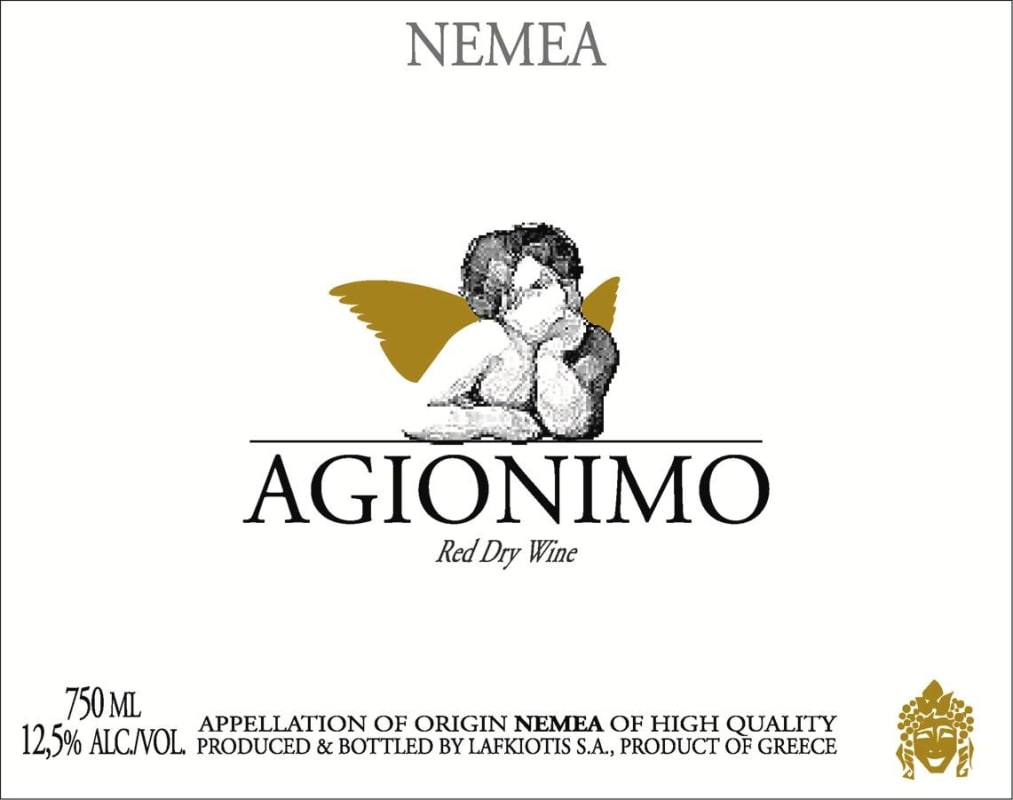 Lafkiotis Winery Agionymo 2011 Front Label