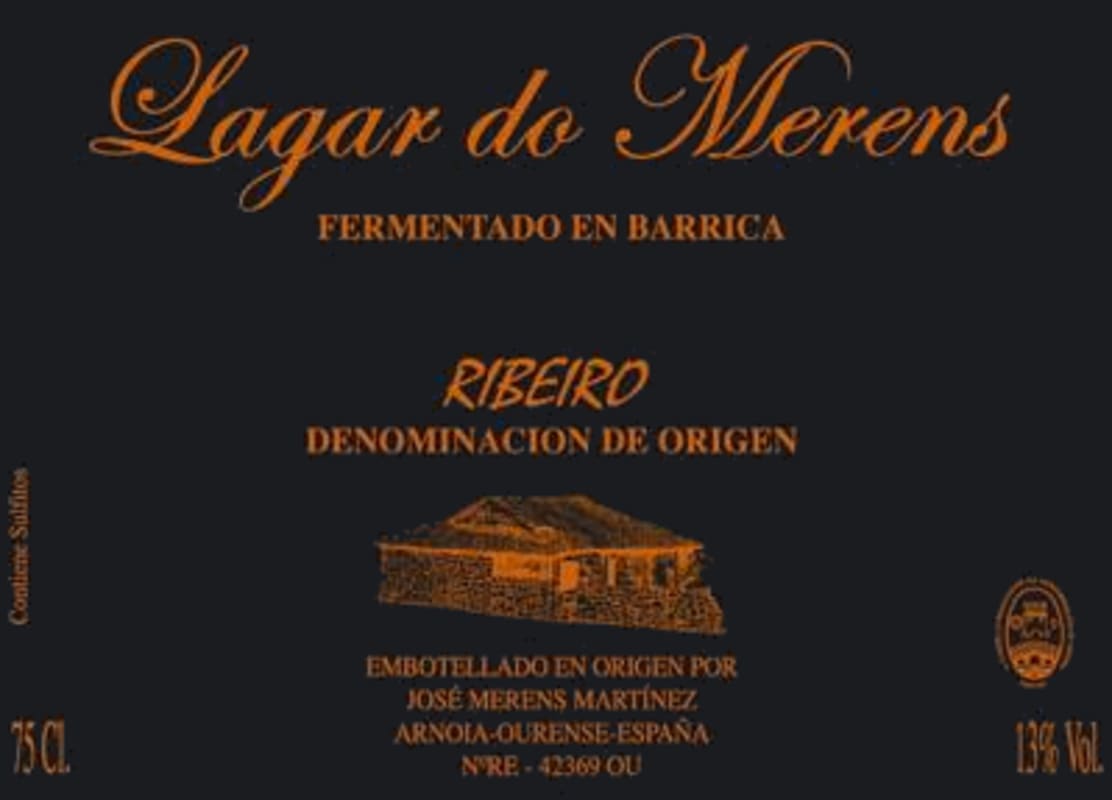 Lagar do Merens Fermentado en Barrica 2009 Front Label