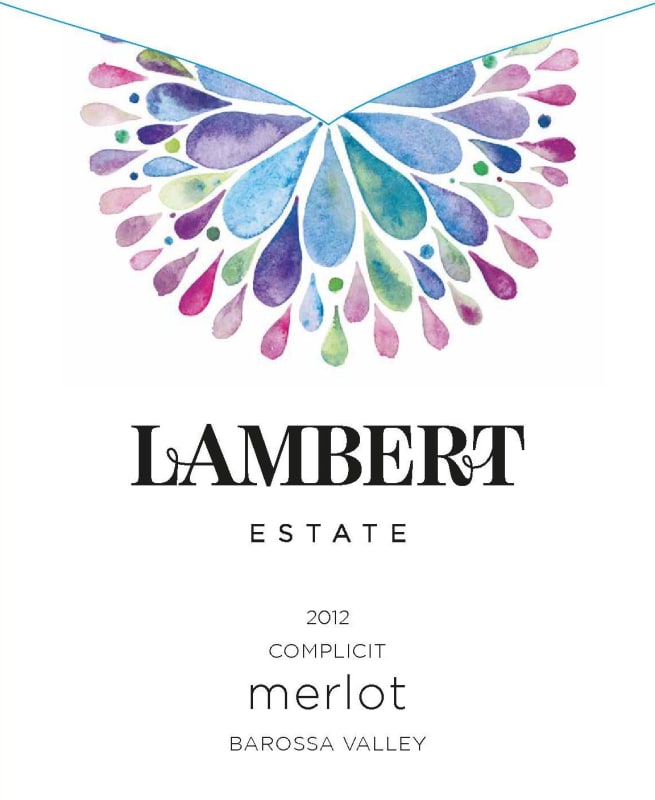 Lambert Estate Complicit Merlot 2012 Front Label