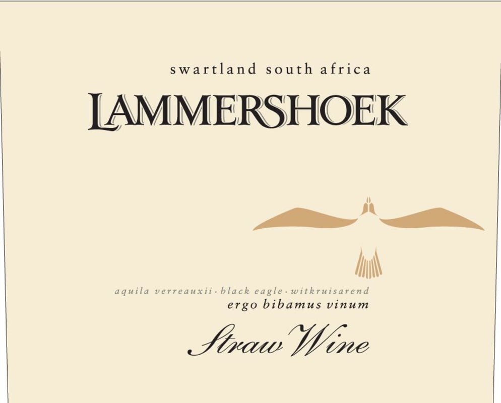 Lammershoek Winery Straw Wine 2009 Front Label