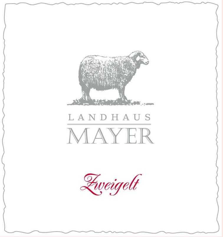 Landhaus Mayer Zweigelt 2013 Front Label