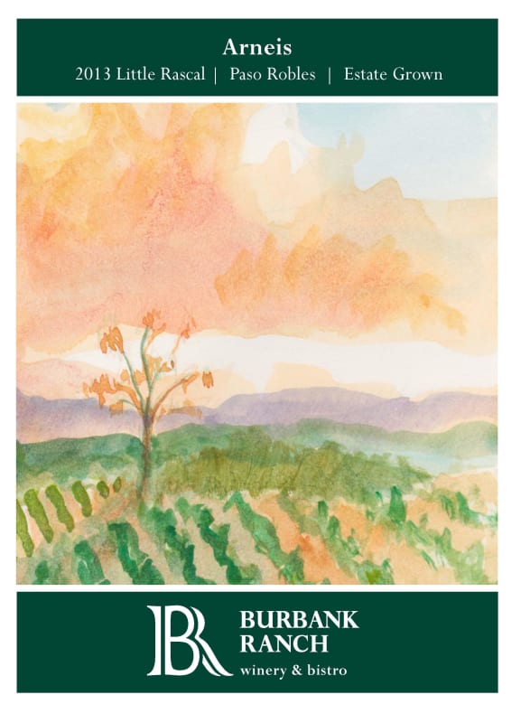 Burbank Ranch Little Rasca Arneis 2013 Front Label