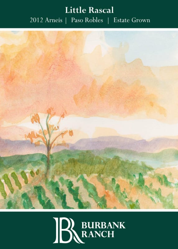Burbank Ranch Little Rasca Arneis 2012 Front Label