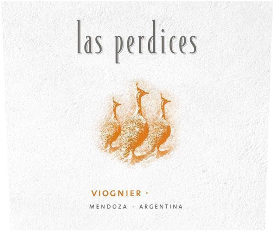 Las Perdices Agrelo Viognier 2015 Front Label