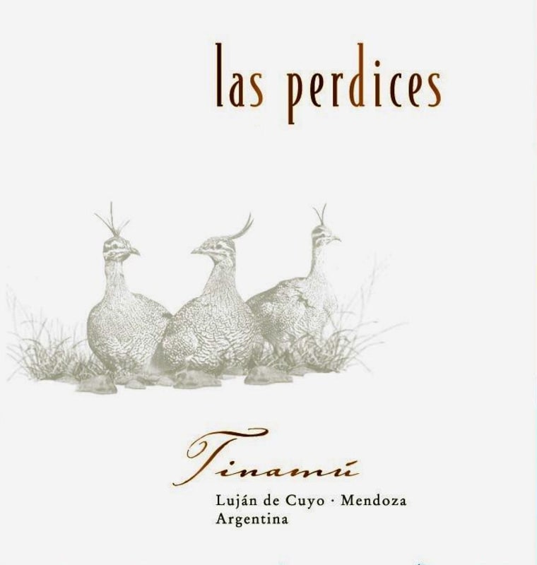 Las Perdices Tinamu 2008 Front Label