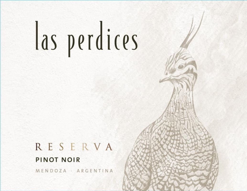 Las Perdices Reserva Pinot Noir 2011 Front Label