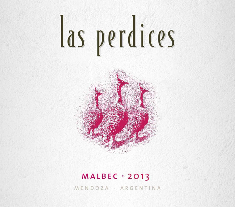 Las Perdices Malbec 2013 Front Label