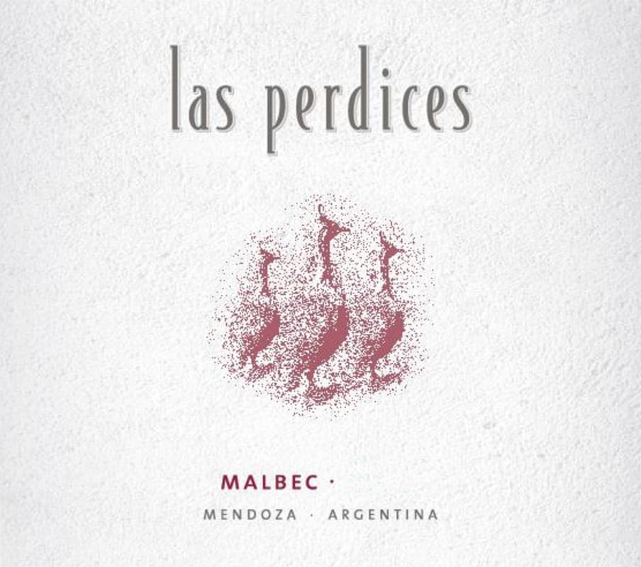 Las Perdices Ice Malbec 2012 Front Label