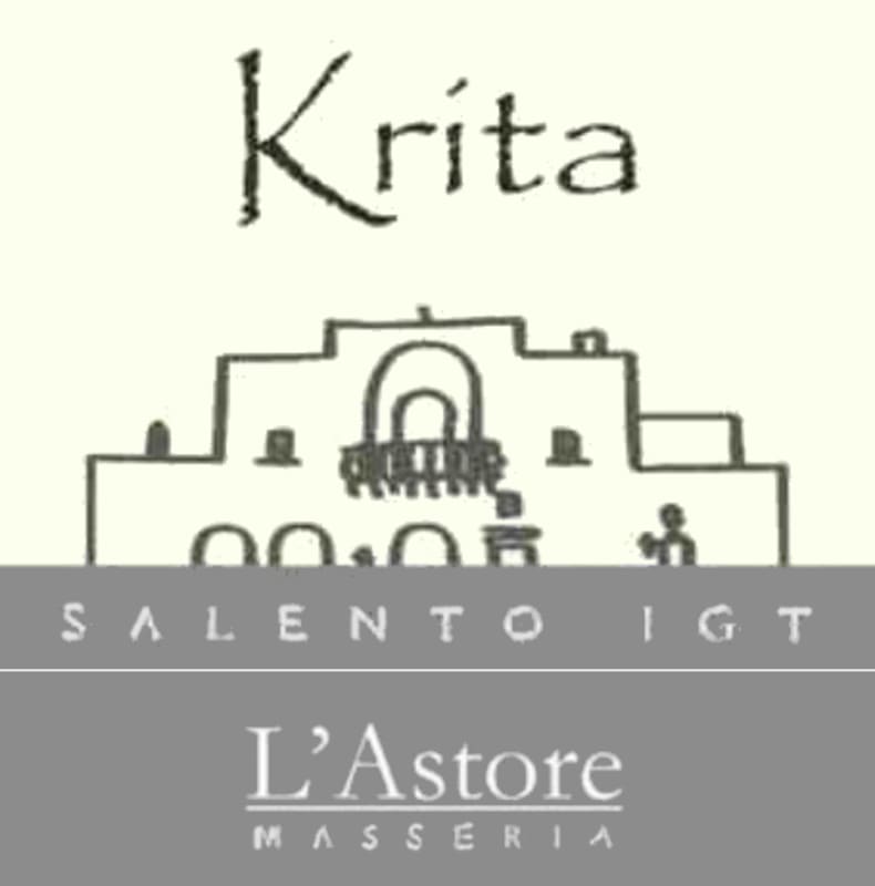 L'Astore Masseria Salento Krita Malvasia Bianca 2011 Front Label