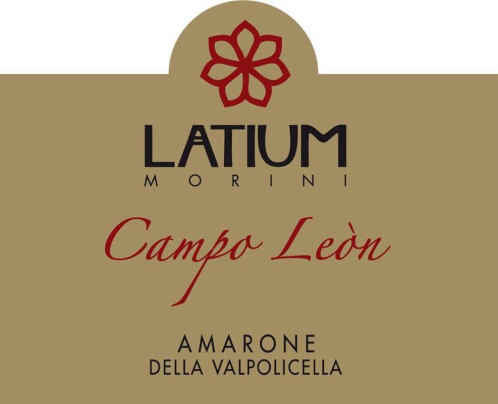 Latium Morini Amarone della Valpolicella Campo Leon 2010 Front Label