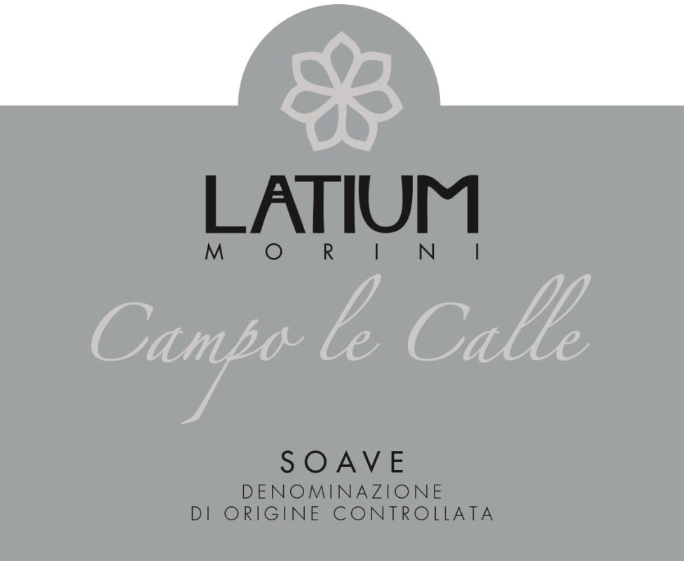 Latium Morini Soave Campo le Calle 2013 Front Label