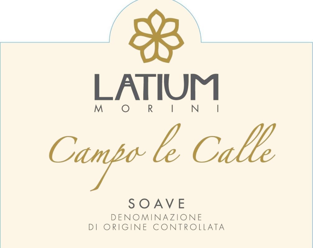 Latium Morini Soave Campo le Calle 2009 Front Label