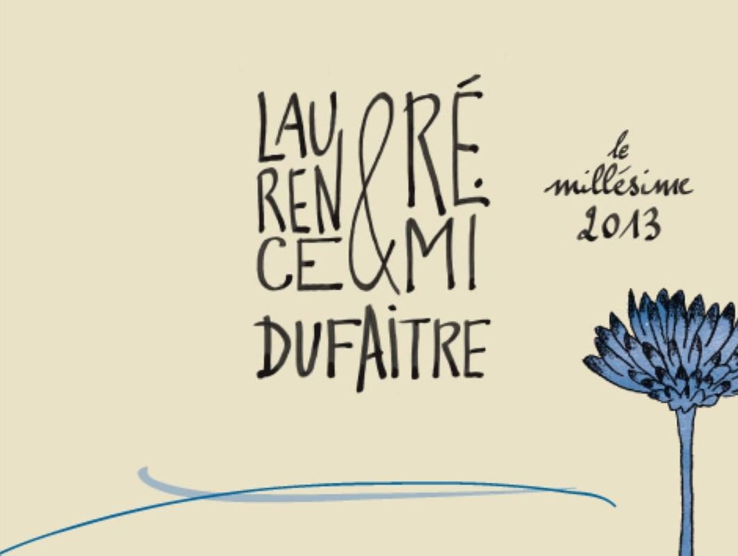 Laurence & Remi Dufaitre Cote de Brouilly 2013 Front Label