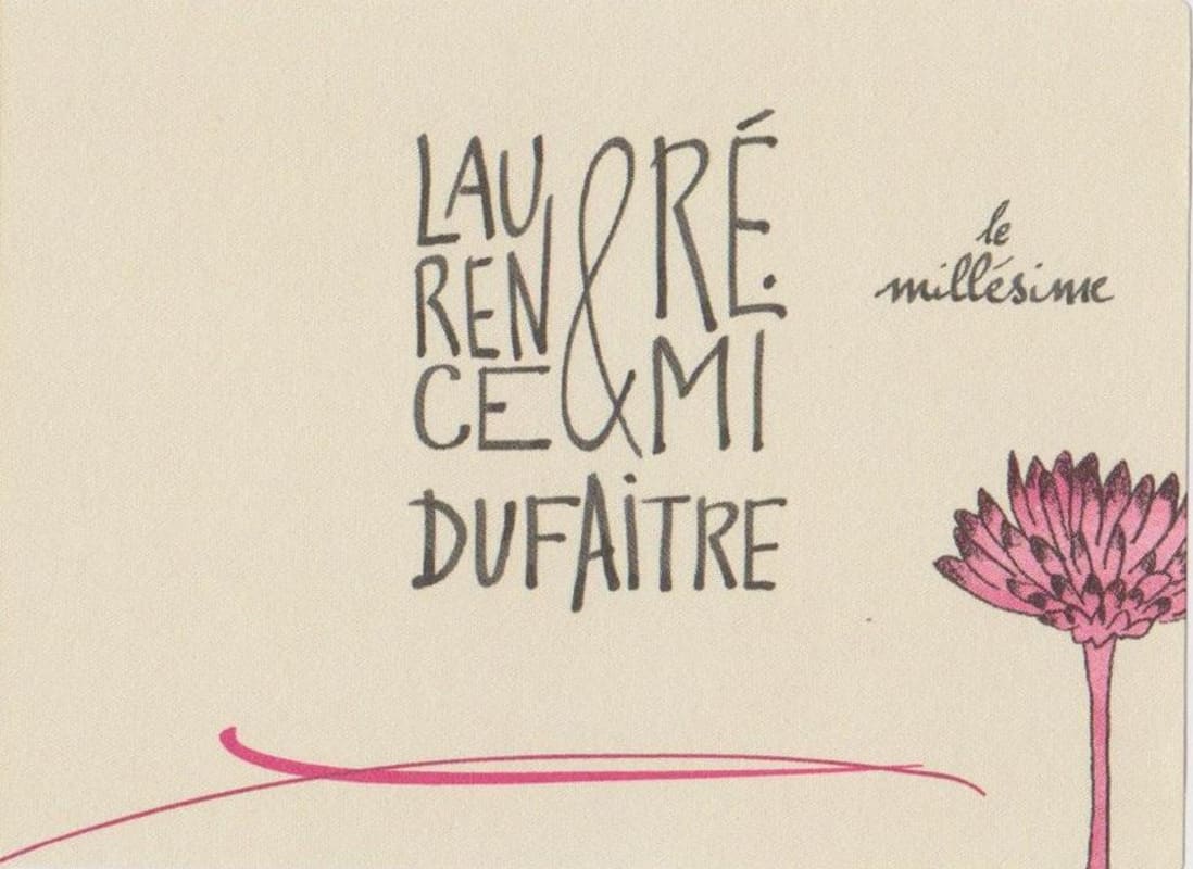 Laurence & Remi Dufaitre Brouilly 2014 Front Label