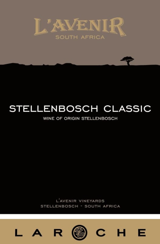 L'Avenir Wine Estate Stellenbosch Classic Red 2008 Front Label