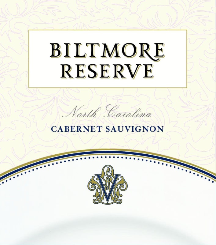 Biltmore Estate Reserve Cabernet Sauvignon 2014 Front Label