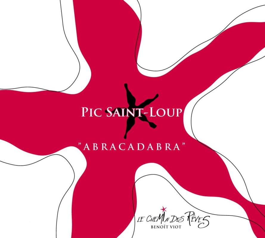 Le Chemin des Reves Pic Saint-Loup Abracadabra Rouge 2015 Front Label