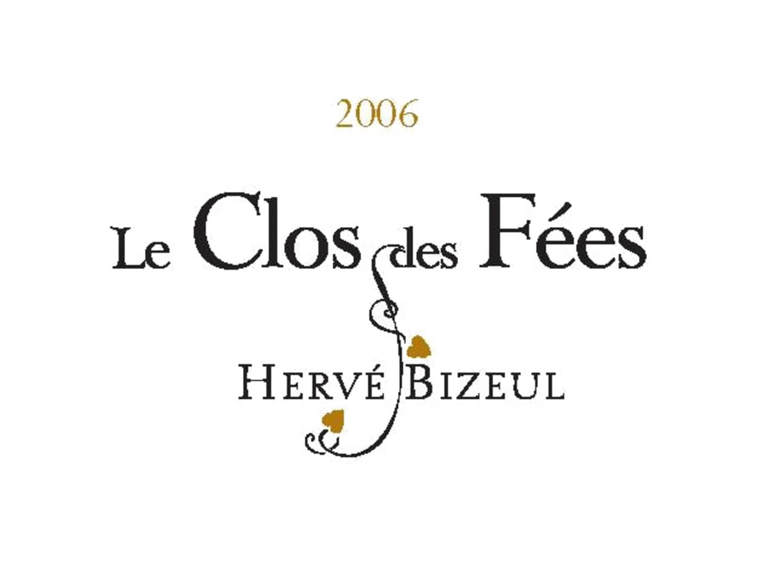 Le Close des Fees Cotes du Roussillon Villages 2006 Front Label