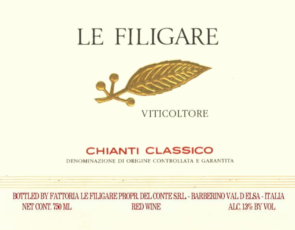 Le Filigare Chianti Classico 2005 Front Label