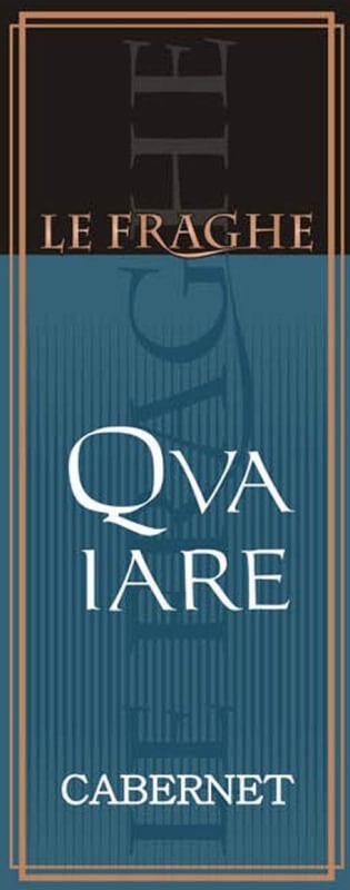 Le Fraghe Quaraie Cabernet 2012 Front Label