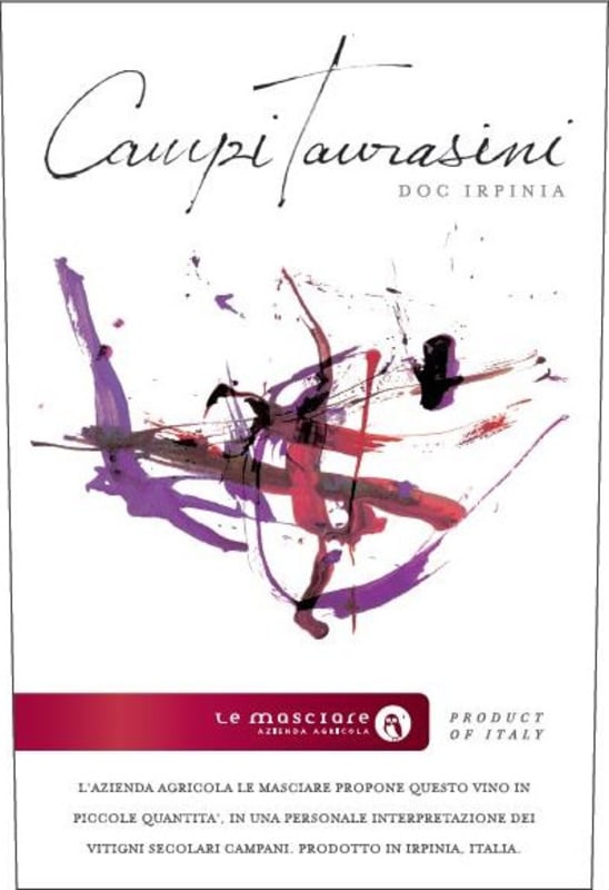 Le Masciare Irpinia Campi Taurasini 2014 Front Label
