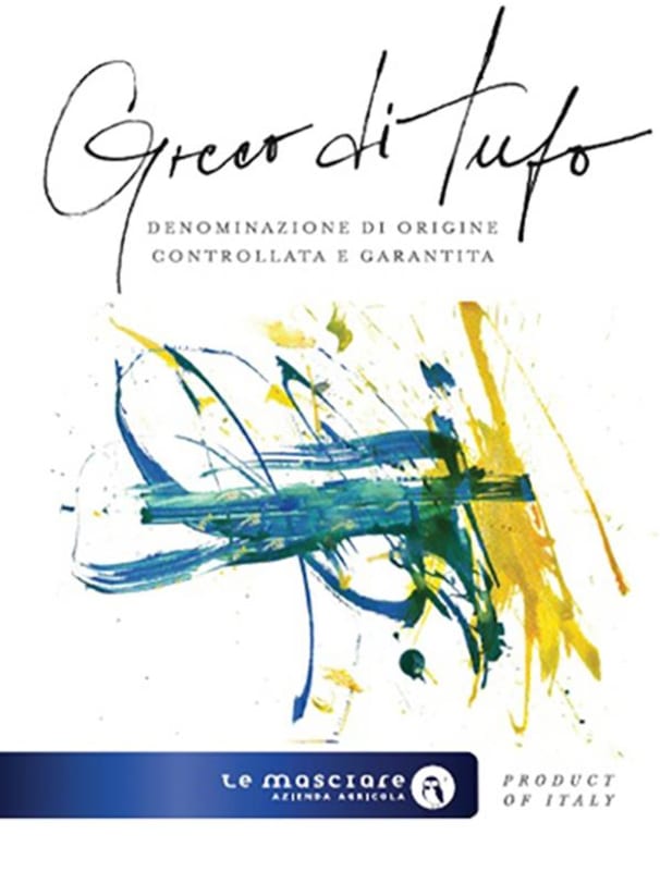 Le Masciare Greco di Tufo 2015 Front Label