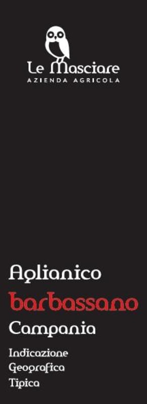 Le Masciare Campania Barbassano Aglianico 2014 Front Label