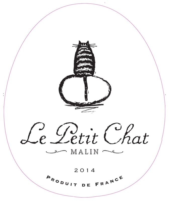 Le Petit Chat Malin Languedoc Roussillon Rouge 2014 Front Label
