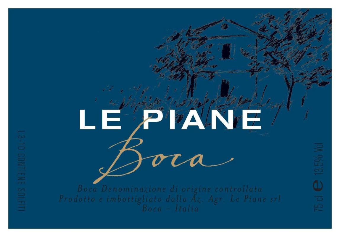 Le Piane Boca 2008 Front Label