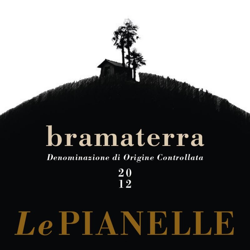 Le Pianelle Bramaterra 2012 Front Label