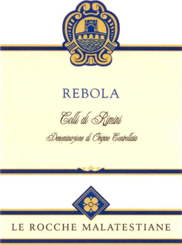 Le Rocche Malatestiane Colli di Rimini Passito Rebola 2012 Front Label