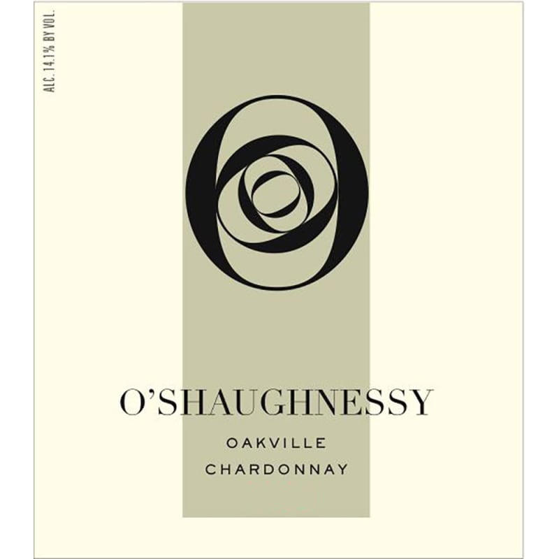 O'Shaughnessy Chardonnay 2015 Front Label