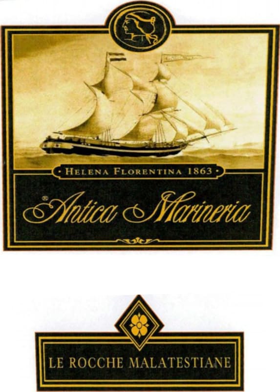 Le Rocche Malatestiane Rubicone Antica Marineria 2013 Front Label