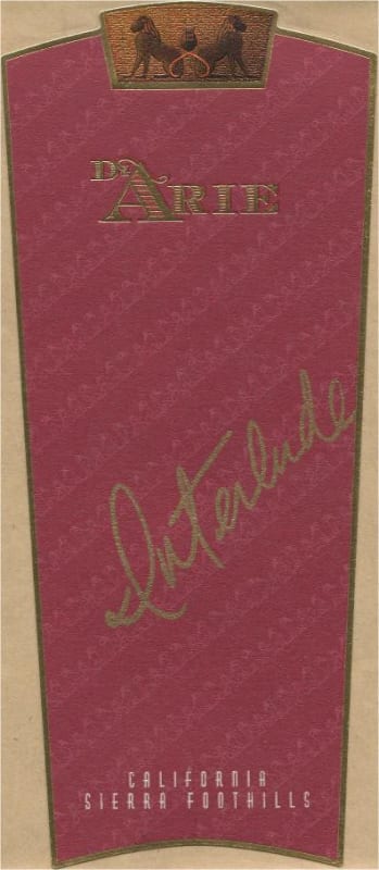C. G. Di Arie Vineyard & Winery Gallery Collection Interlude Red 2009 Front Label