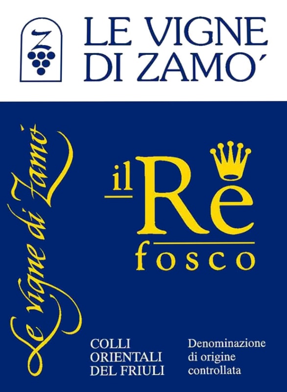 Le Vigne di Zamo Refosco dal Peduncolo Rosso 2003 Front Label