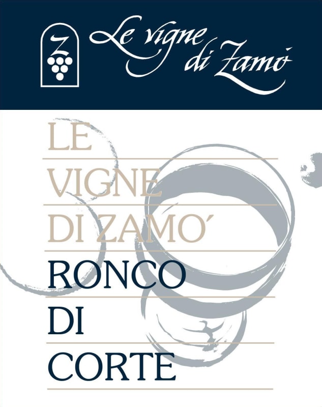 Le Vigne di Zamo Venezia Giulia Ronco di Corte 2007 Front Label